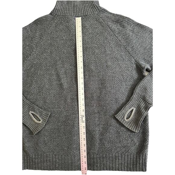 Bergans of Norway Men's Gray Ulriken Quarter Zip Sweater Size XXL - Picture 8 of 13